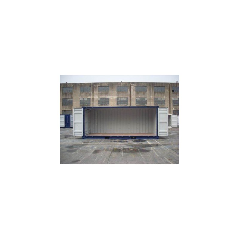 New 20-foot open side double-door container