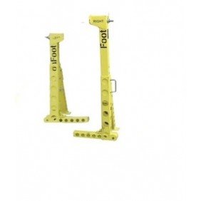 Container support crutches 180 degrees