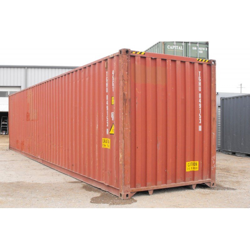 Gebrauchter High Cube Palettenbreiter 45 Fuß Container (Klasse B)