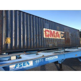 Gebruikte 40 voet high cube pallet brede container (Klasse C)
