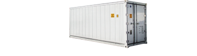 Geïsoleerde gekoelde containers